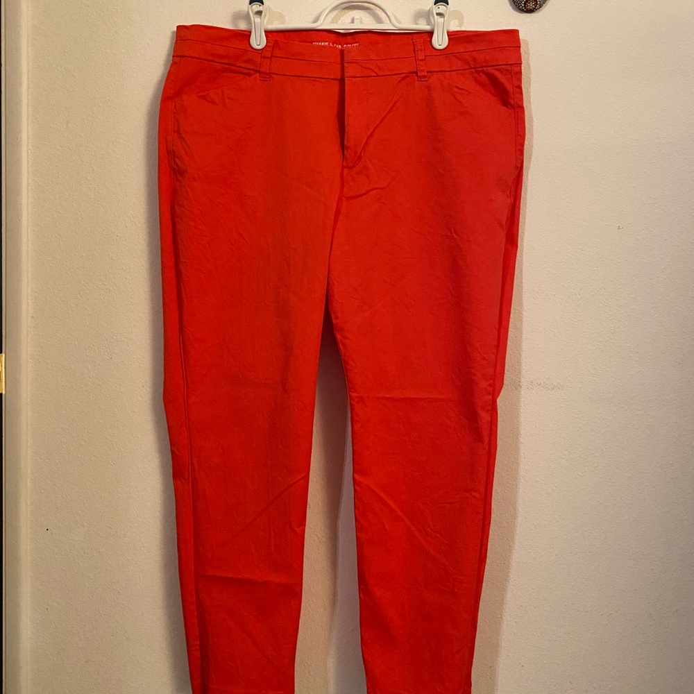 GAP Men's Bright Red Chinos